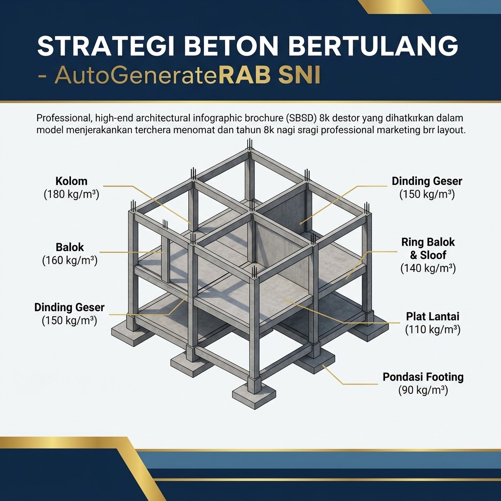 Concrete Strategy & Steel Ratio Registry