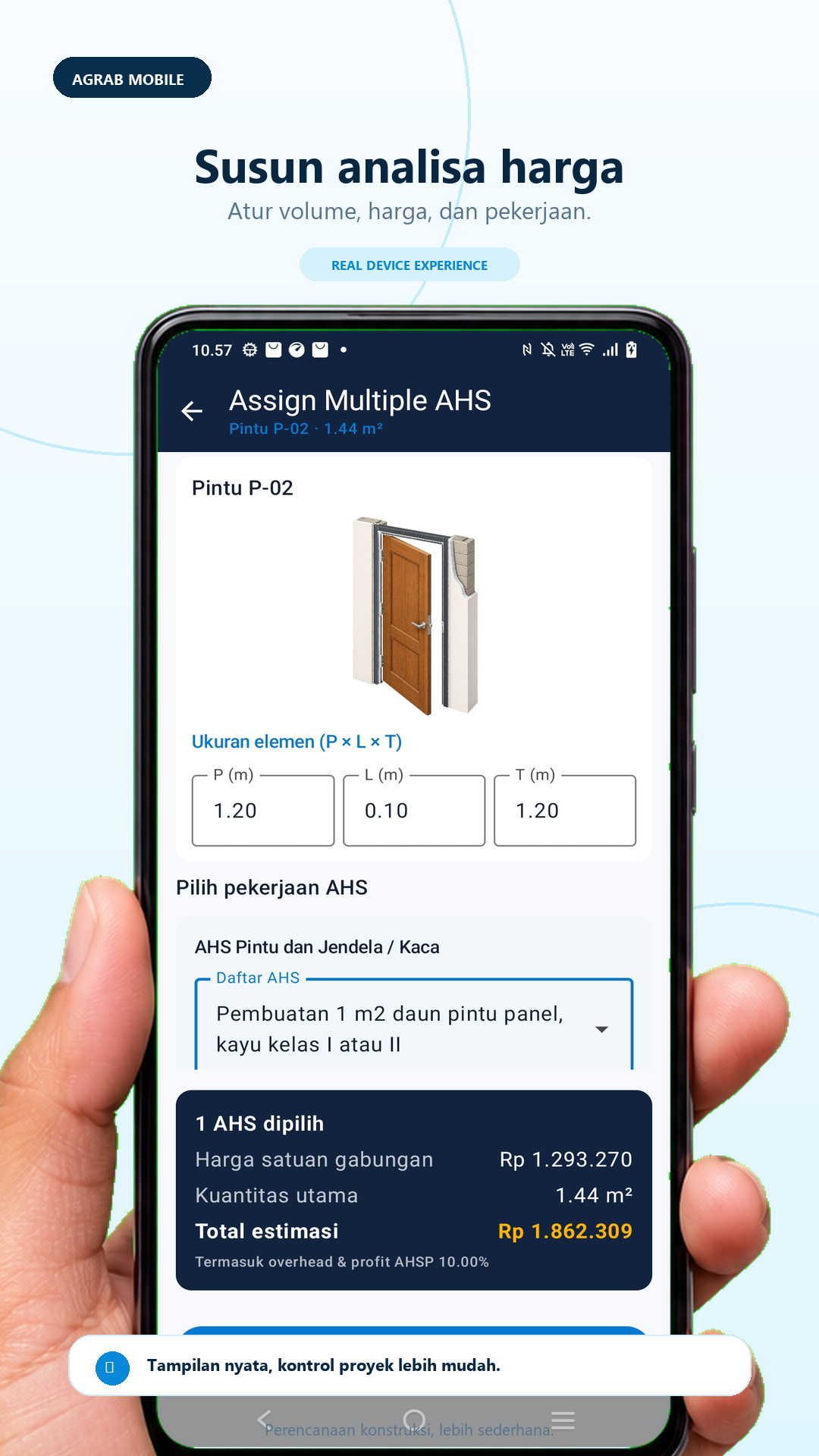 Analisa harga satuan