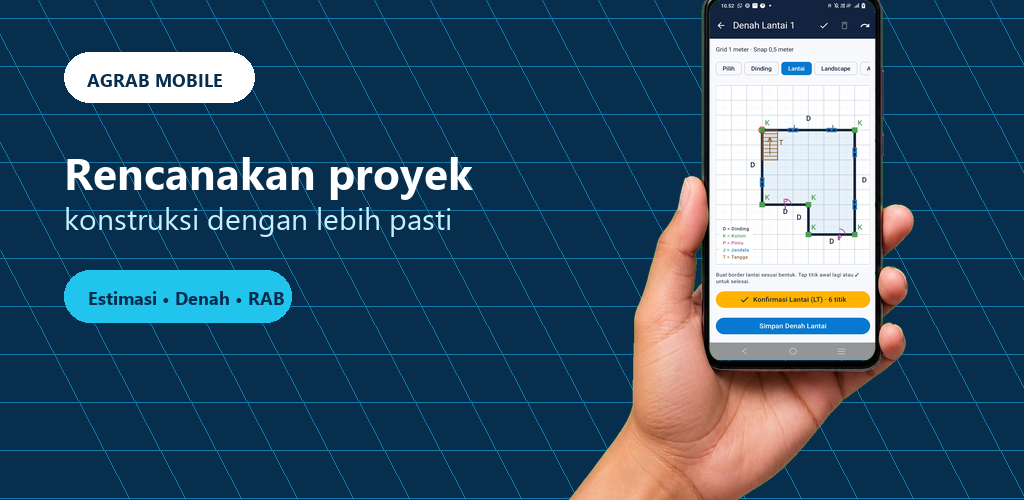 AGRAB Mobile Perencanaan Proyek